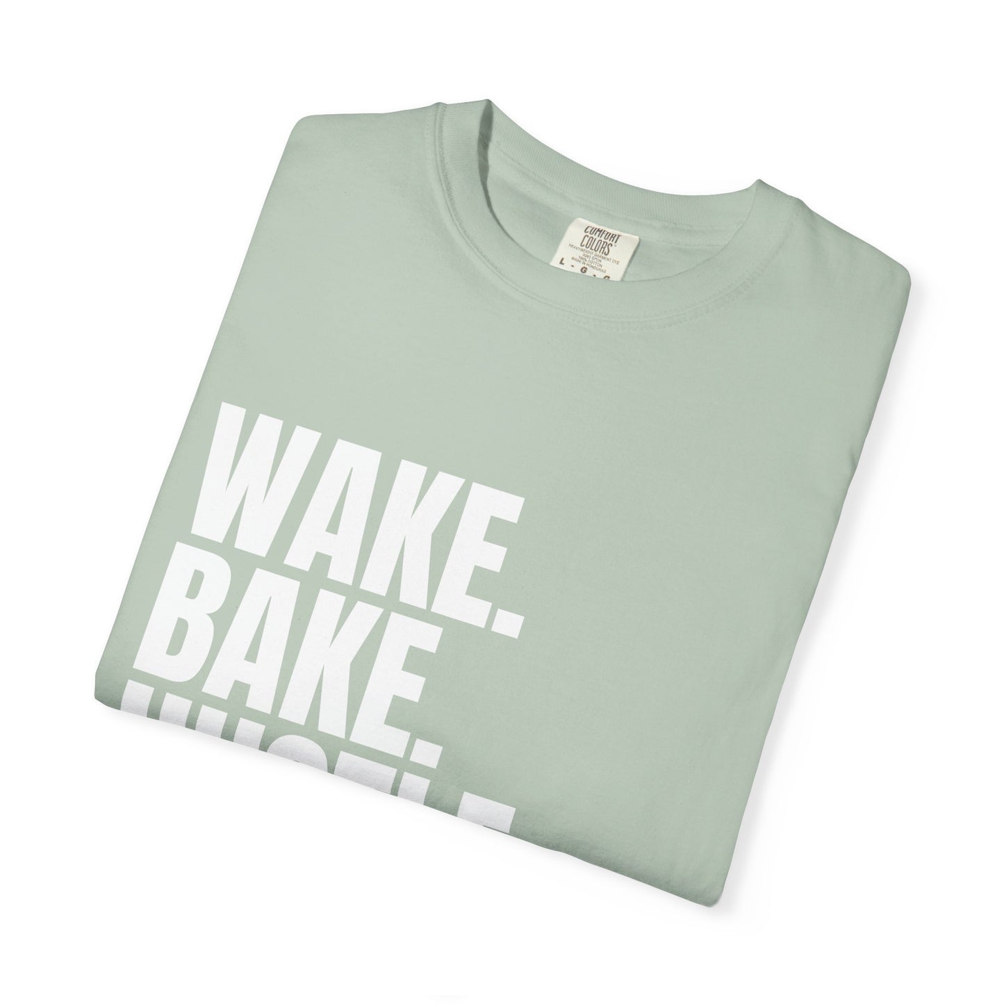 WAKE. BAKE. HUSTLE. REPEAT. – The Daily Ritual Tee