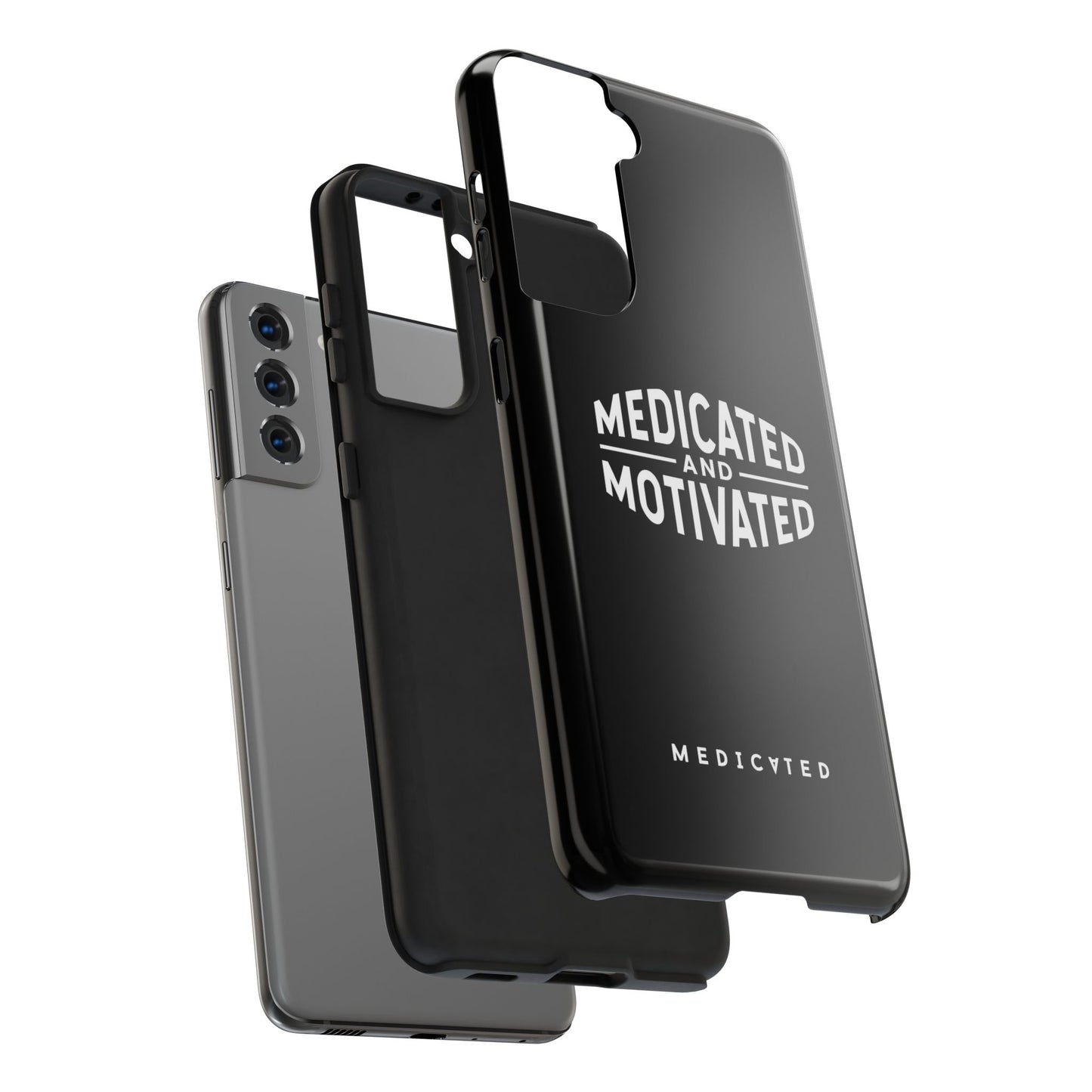 Medicated & Motivated Tough Phone Case – Protection with Purpose