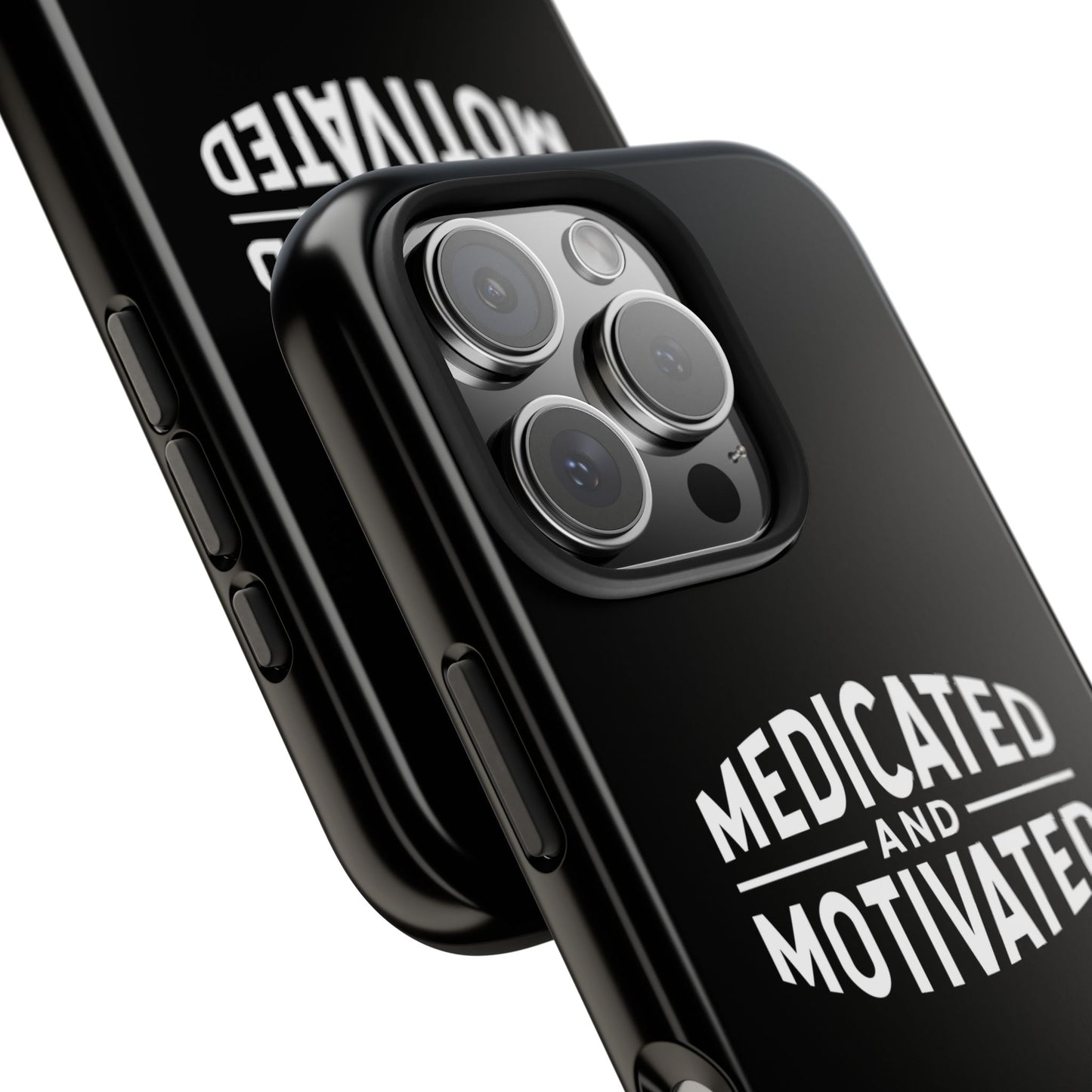 Medicated & Motivated Tough Phone Case – Protection with Purpose