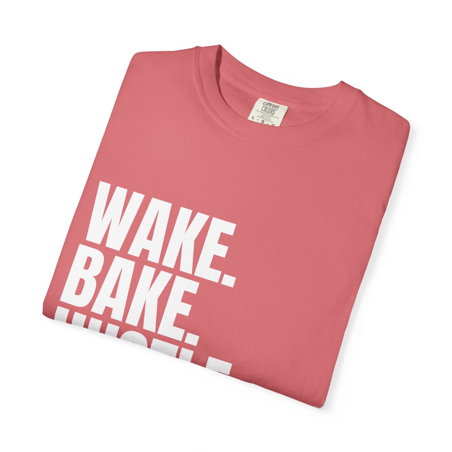 WAKE. BAKE. HUSTLE. REPEAT. – The Daily Ritual Tee